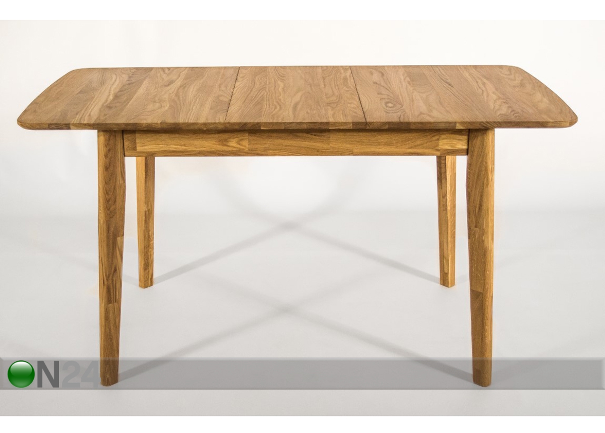 Дубовый удлиняющийся обеденный стол Mari 80x120-160 cm увеличить