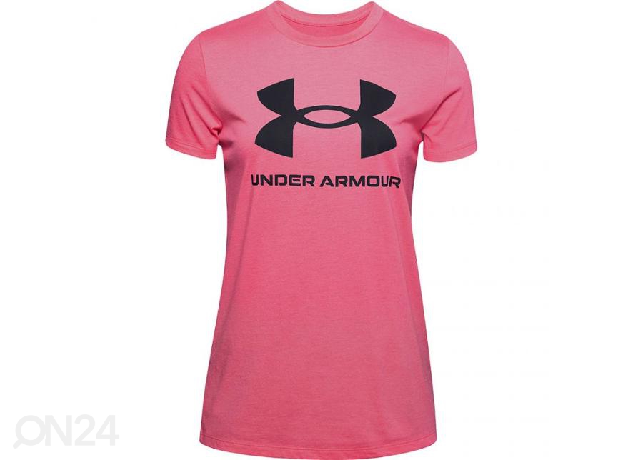 Женская спортивная футболка Under Armour Live Sportstyle Graphic Ssc W 1356305 668 увеличить