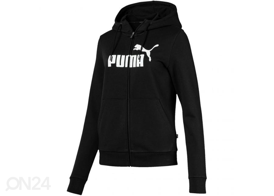 Женская толстовка Puma ESS Logo Hooded W Fl 851811 01 размер: S увеличить