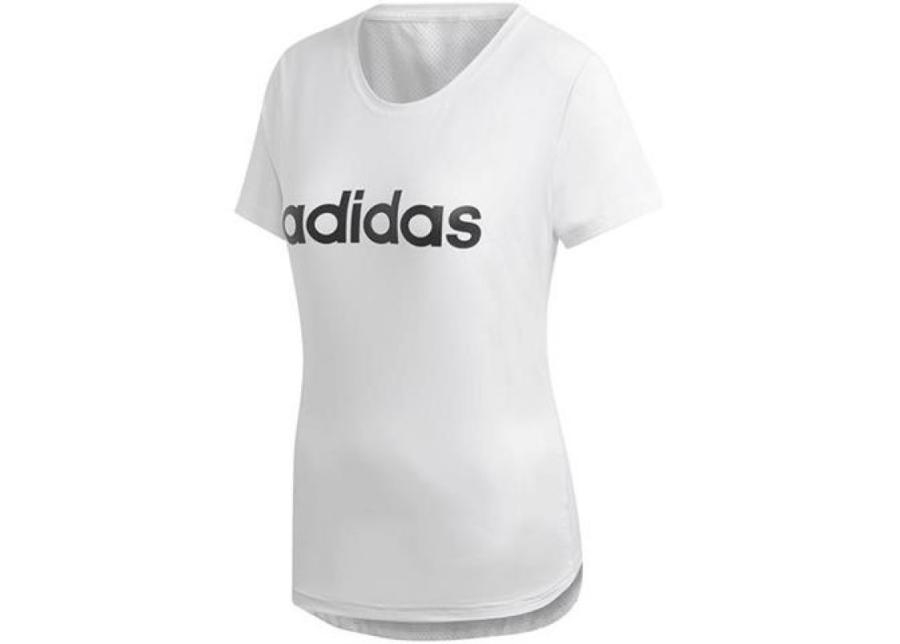 Женская футболка adidas W D2M Logo Tee W DU2080 увеличить