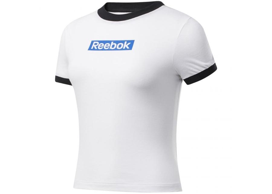 Женская футболка Reebok Training Essentials Linear Logo Tee W FK6680 увеличить
