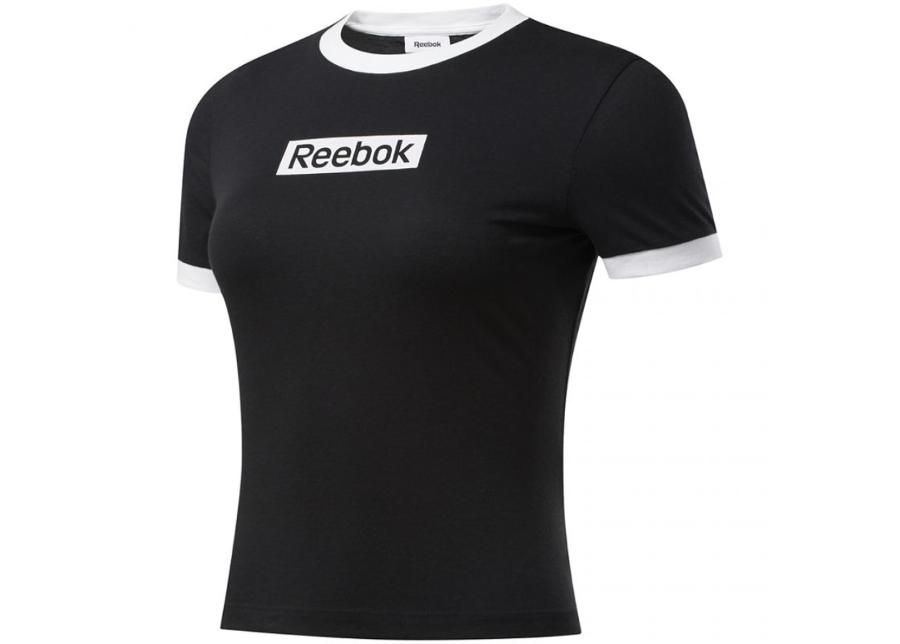 Женская футболка Reebok Training Essentials Linear Logo Tee W FK6681 увеличить