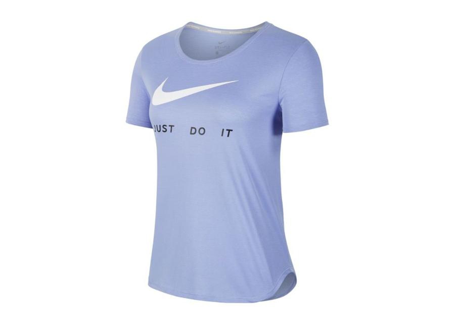 Женская футболка для бега Nike Wmns Swoosh Run W CJ1970-569 увеличить