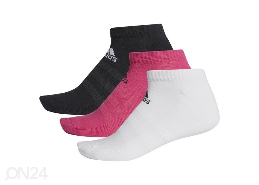 Женские носки Adidas Cushioned Low-Cut 3-пары увеличить