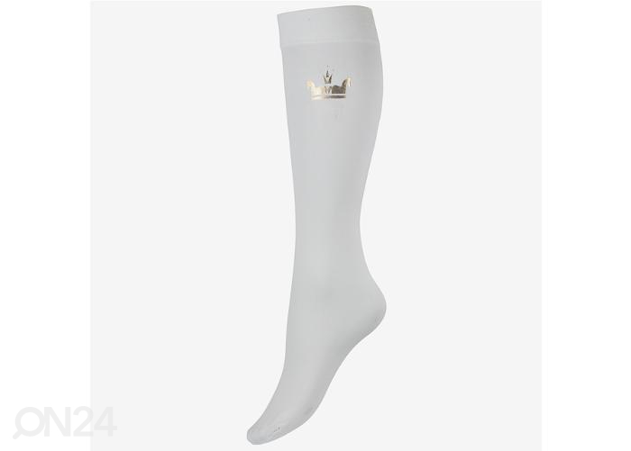 Женские спортивные носки для верховой езды тонкие 39-41 белый / бронзовый увеличить