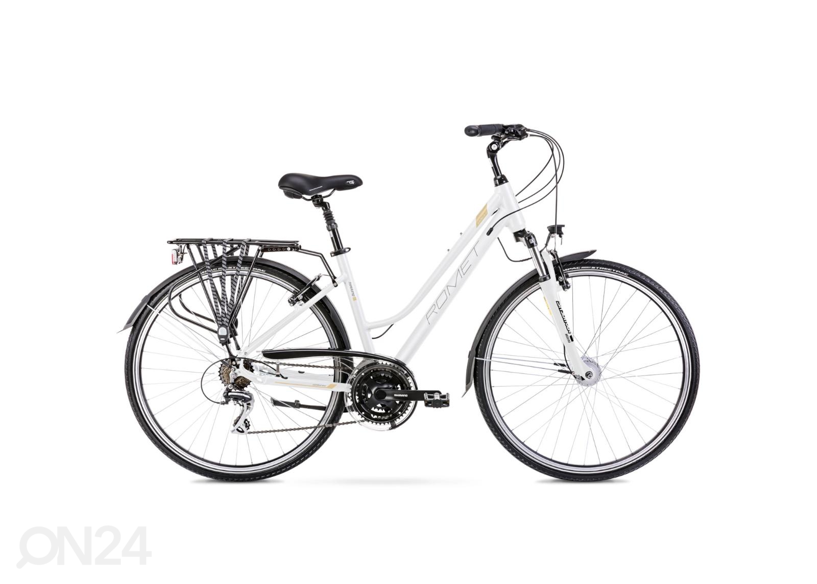 Женский гибридный велосипед 28 дюймов Arkus Romet Gazela 3 (2022) - L увеличить