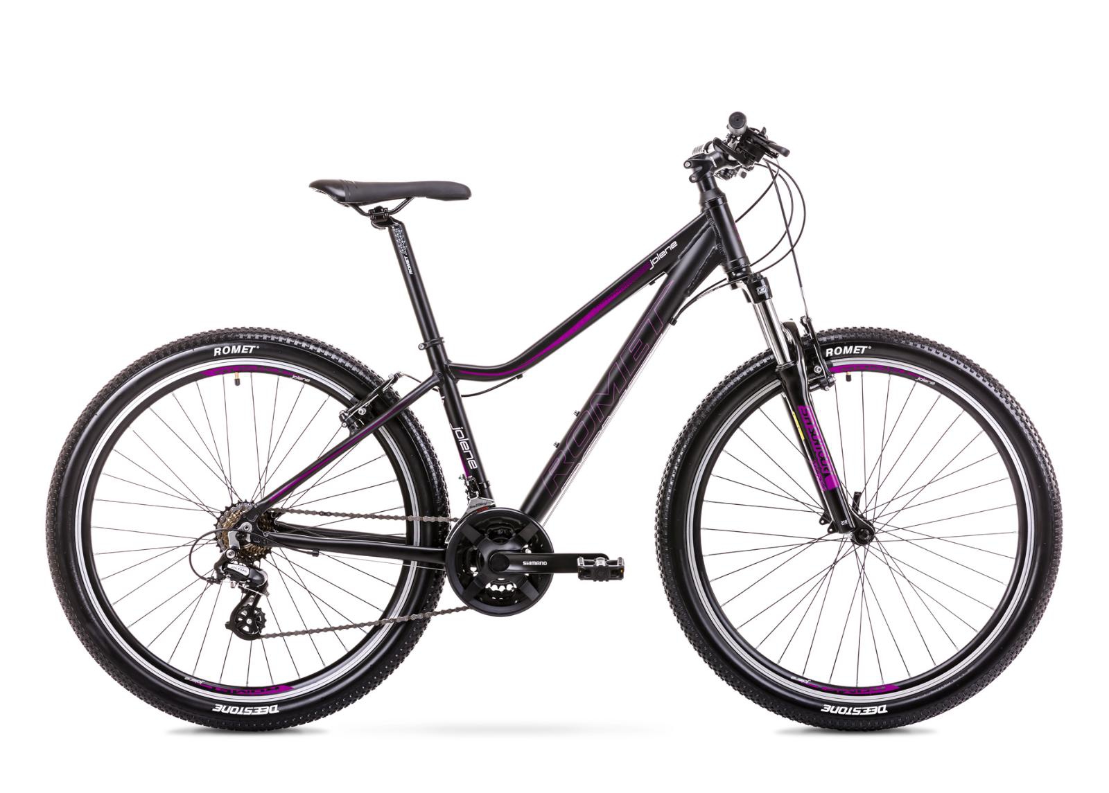 Женский горный велосипед 15 S Rower ROMET JOLENE 7.0 черный увеличить