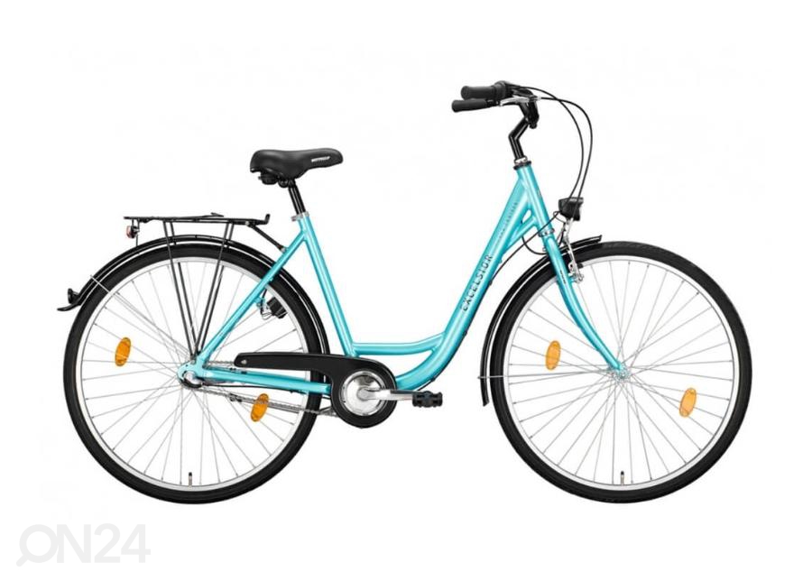 Женский городской велосипед 28 дюймов Excelsior Road Cruiser L синий увеличить