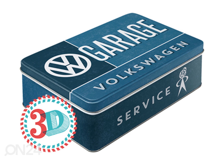 Жестяная коробка 3D VW Garage 2,5 л увеличить