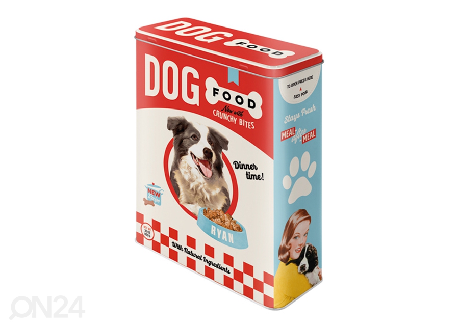 Жестяная коробка Dog Food 4 л увеличить