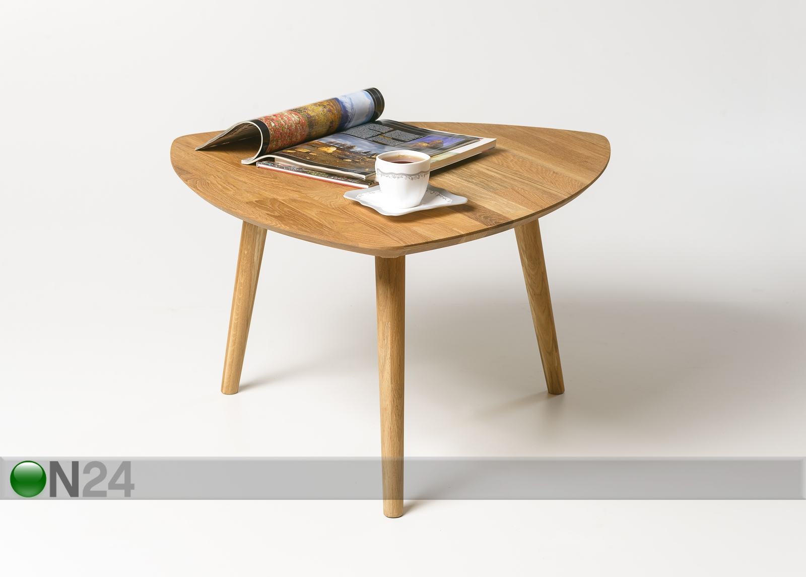 Журнальный стол из массива дуба Scan 74x70 cm увеличить