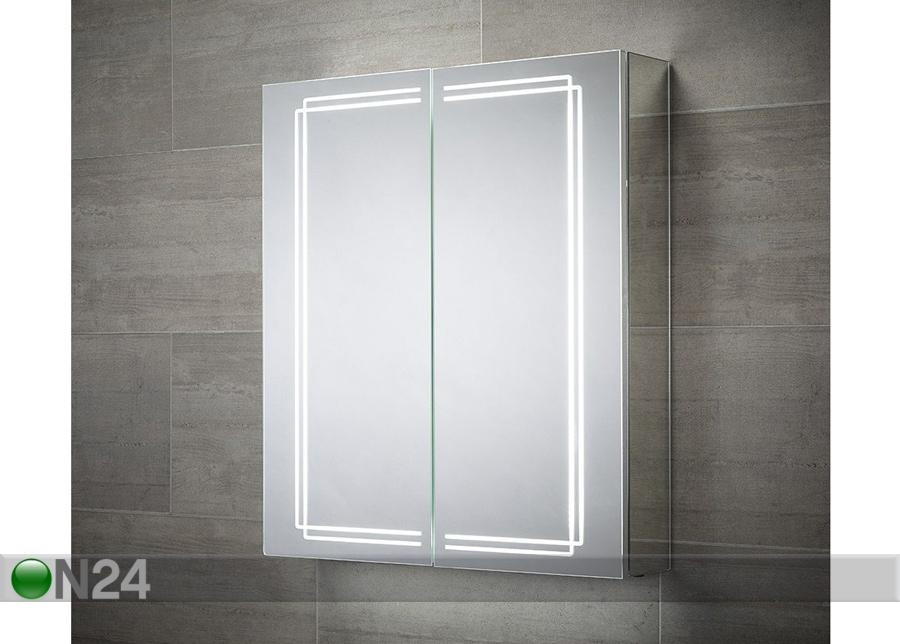 Зеркальный шкаф с LED-подсветкой Harlow 70x60 см увеличить