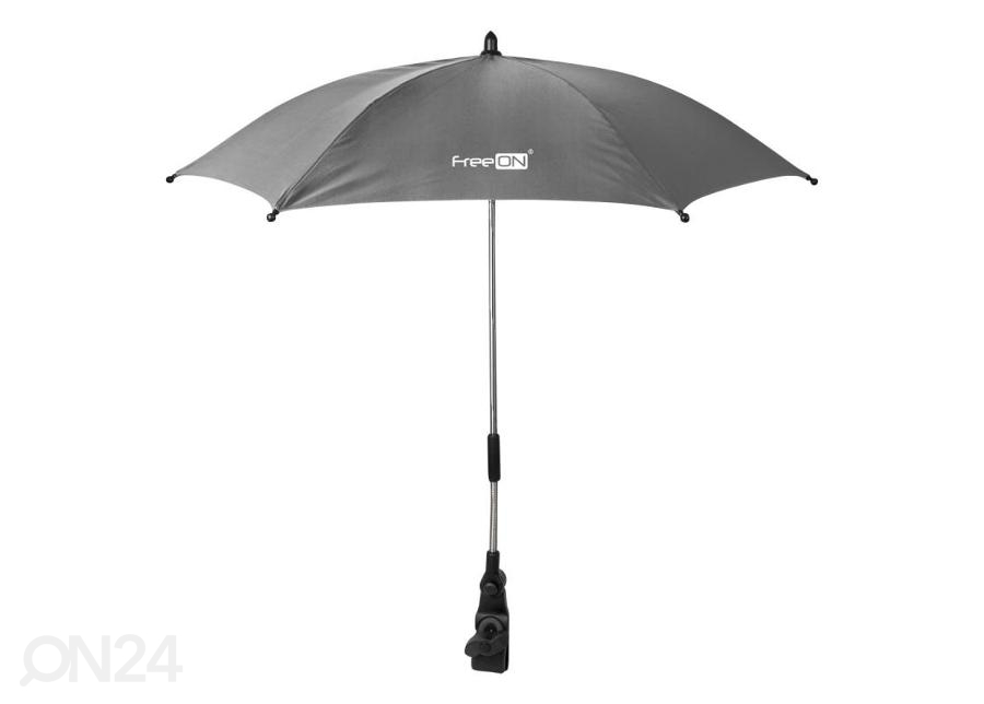 Зонт для коляски тёмно-серый FreeOn увеличить
