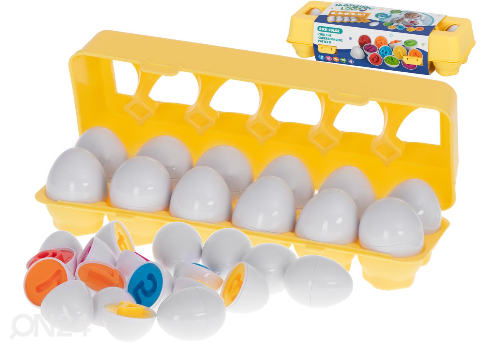 Игра «Сортировка яиц по номерам» 12 шт увеличить