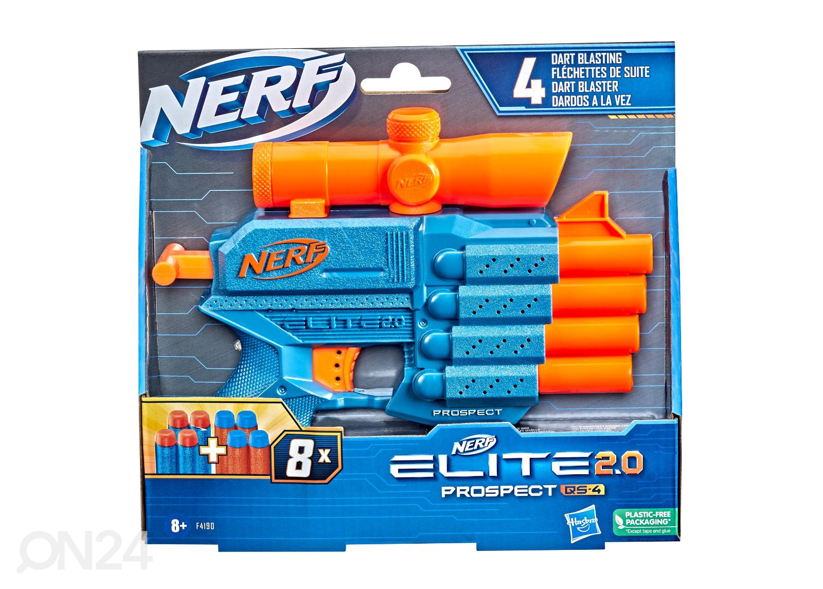 Игрушечное оружие NERF Elite 2.0 Prospect QS 4 увеличить
