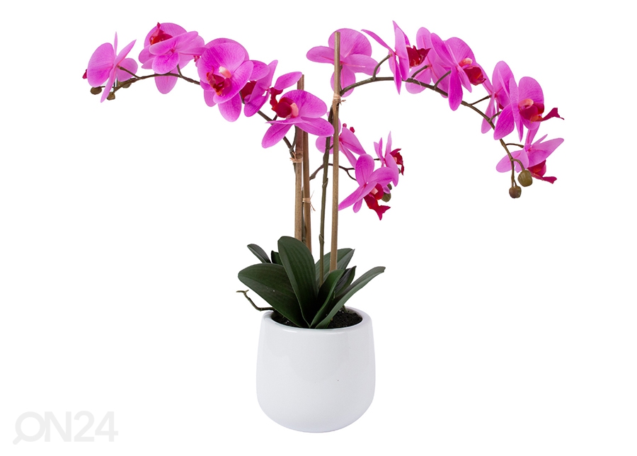 Искусственный цветок Орхидея 55 см увеличить