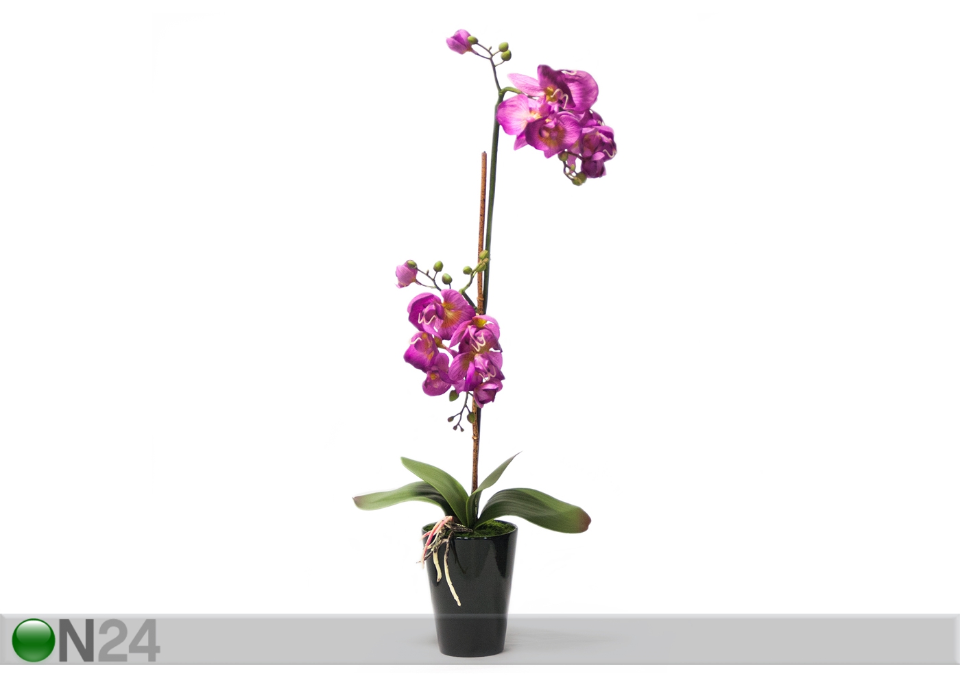 Искусственный цветок Розовая орхидея 72 cm увеличить