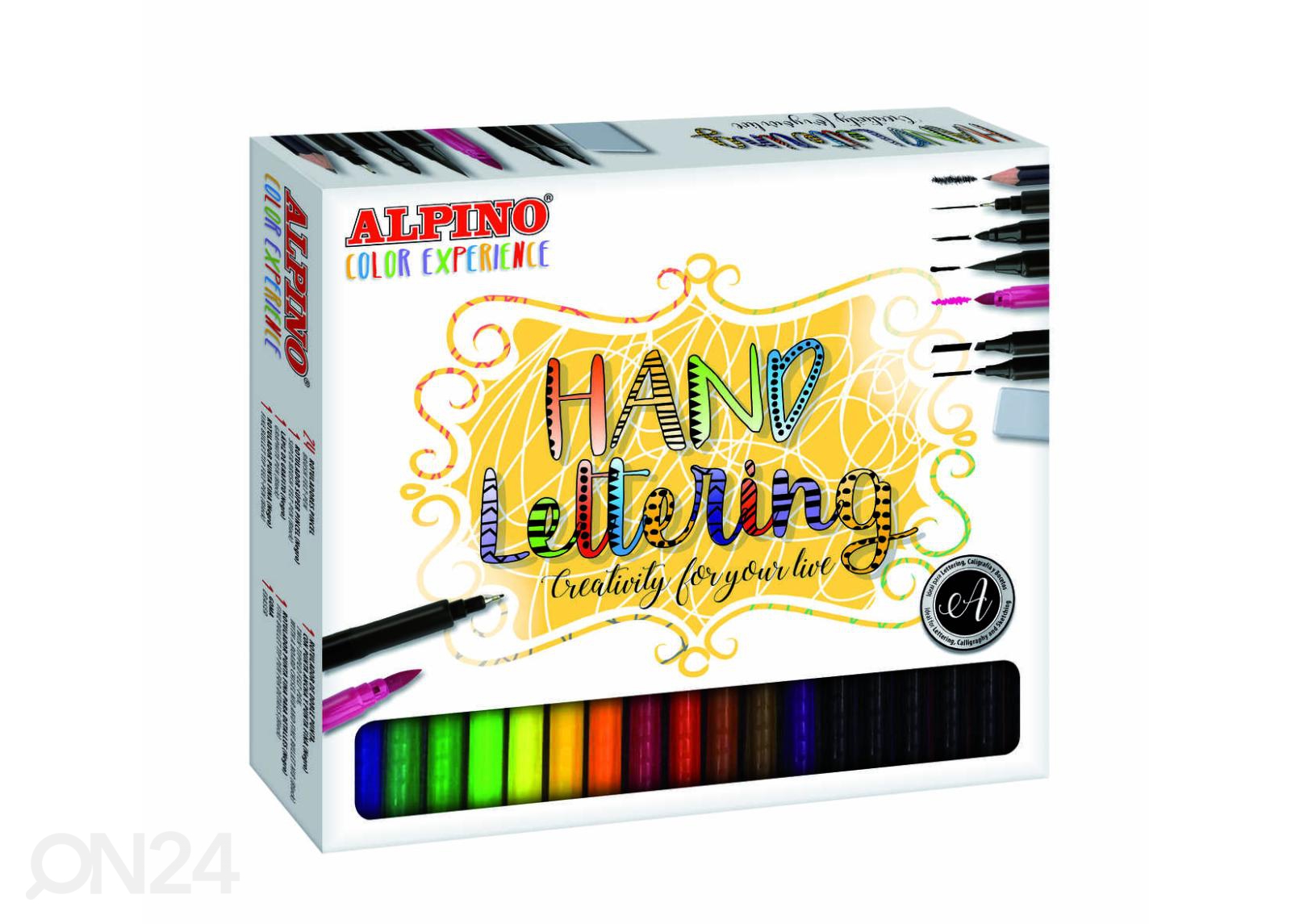 Каллиграфические маркеры для рисования 30 шт ALPINO увеличить