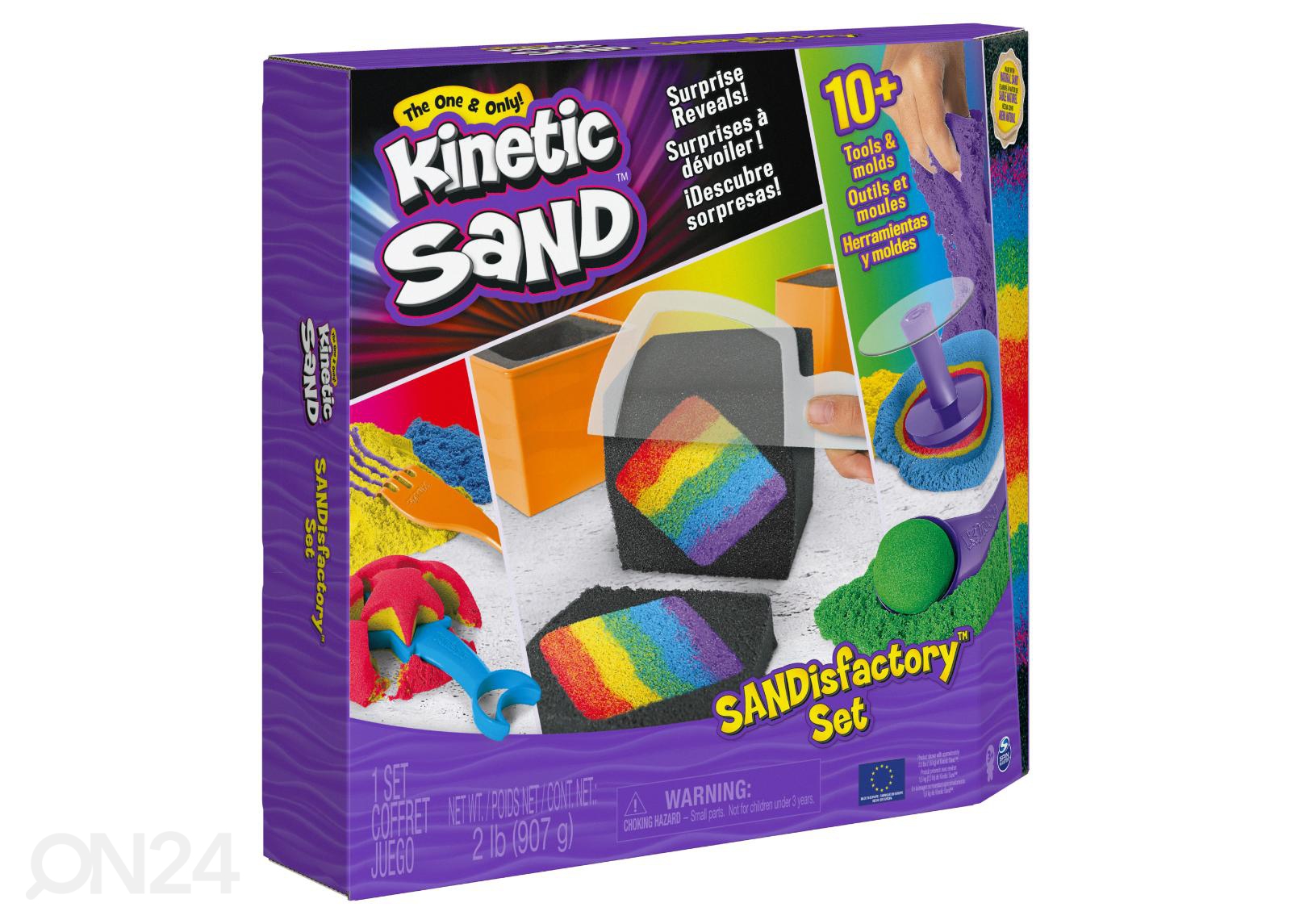 Кинетический песок с игрушками SANDisfactory увеличить