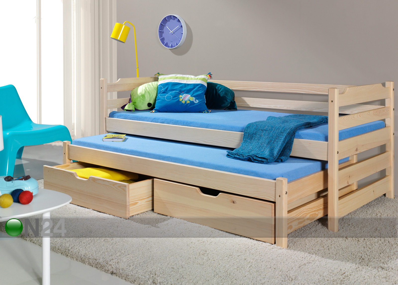 Комплект 2-местной кровати Marc 80x180 cm увеличить