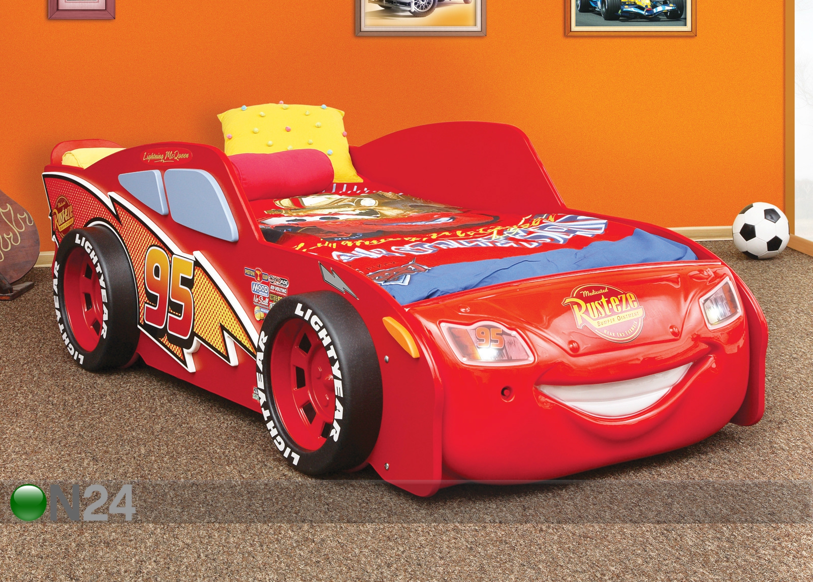 Комплект детской кровати McQueen 90x180 cm увеличить