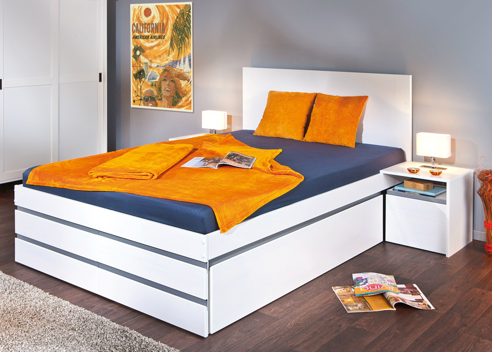 Комплект кровати Conforto 140x200 cm увеличить