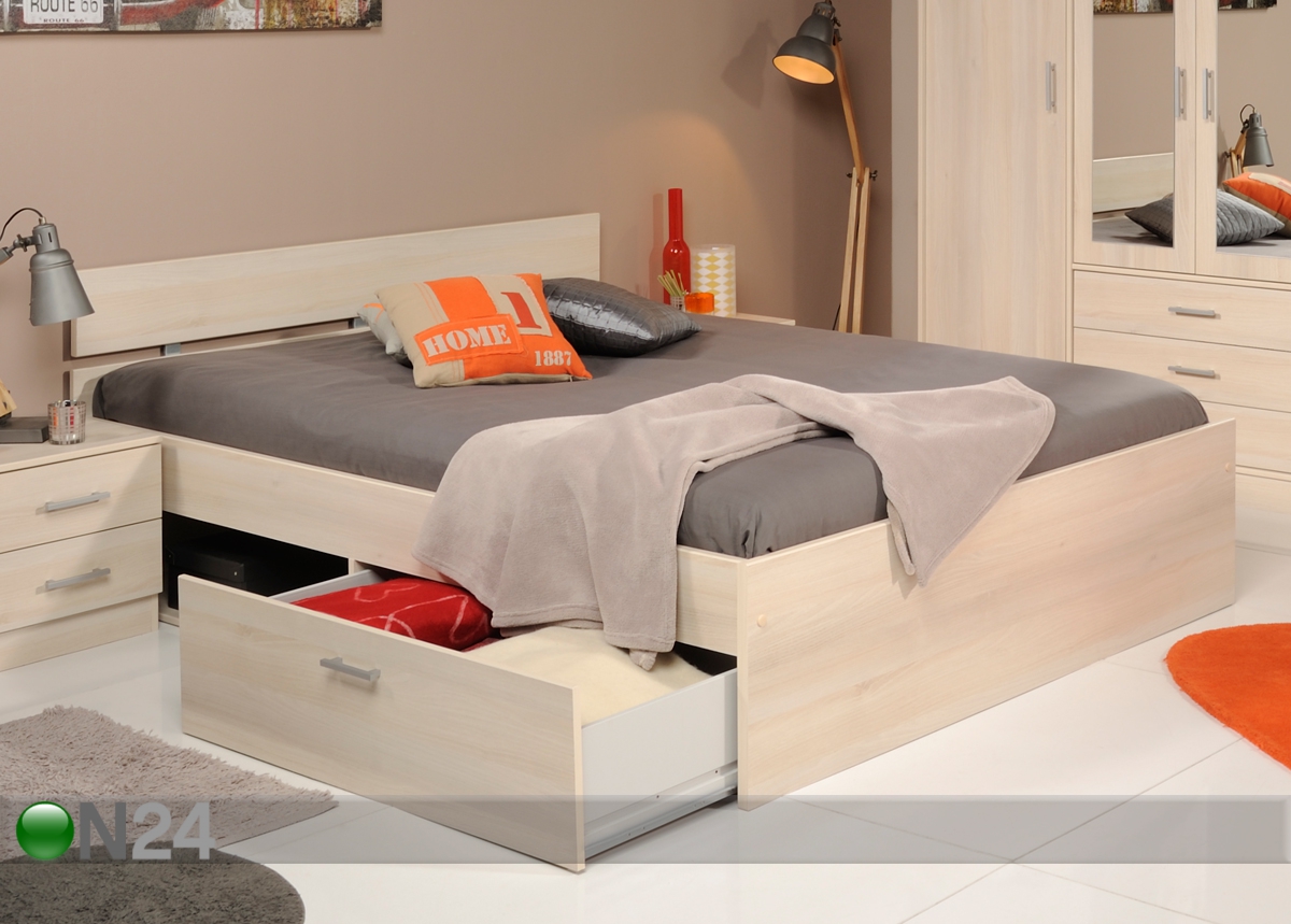 Комплект кровати Infinity 140x200 cm акация увеличить
