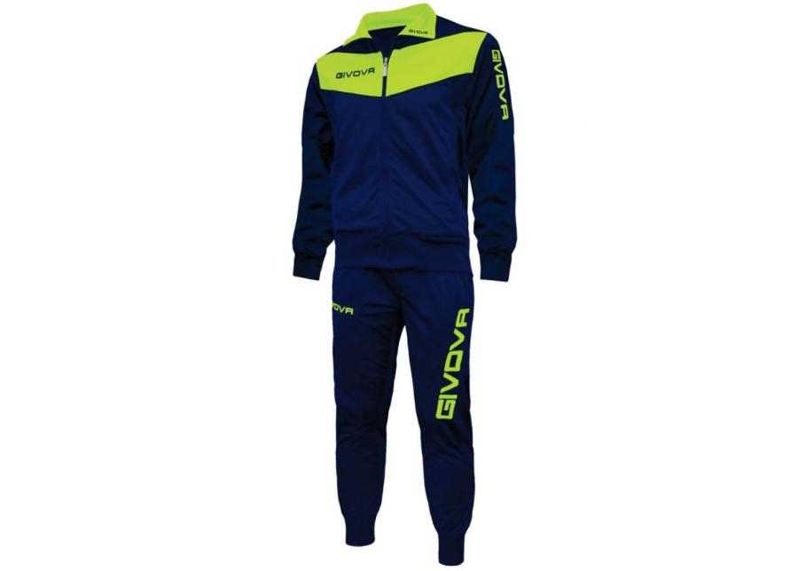 Комплект мужской спортивной одежды Givova Tuta Visa Fluo TR018F 0419 увеличить