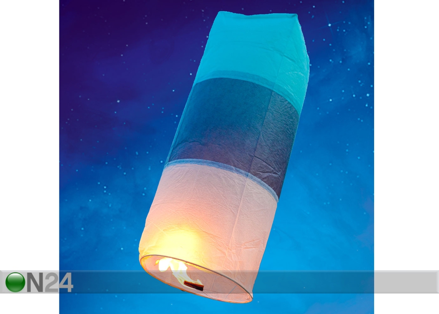 Комплект небесных фонарей Эстонский флаг 38x90 см, 3 шт увеличить
