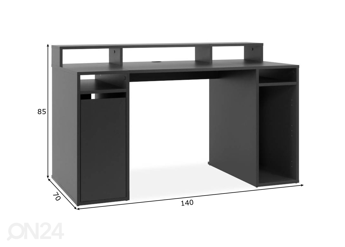 Компьютерный стол Newcastle 140 cm увеличить размеры