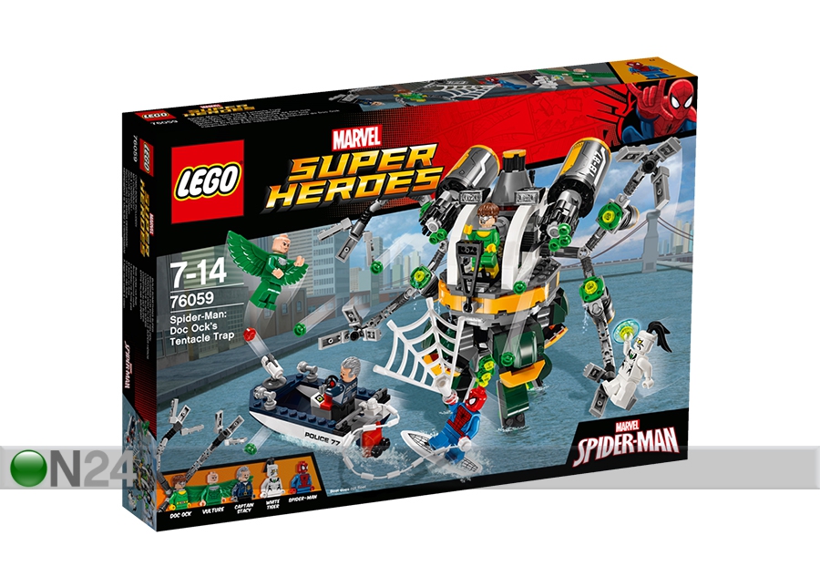 Конструктор Lego Spider-Man Doc Ocks Tentacle Trap увеличить
