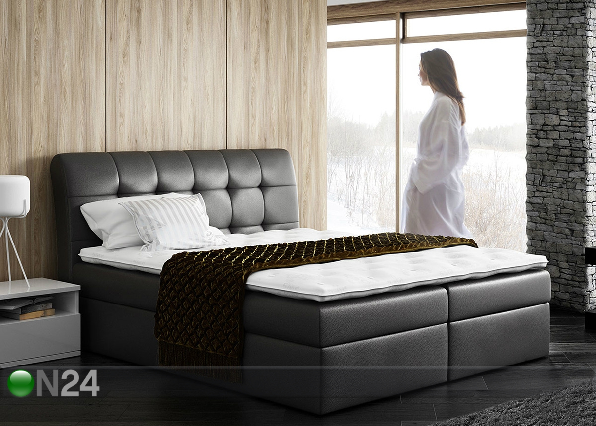 Континентальная кровать с двумя ящиками 140x200 cm увеличить