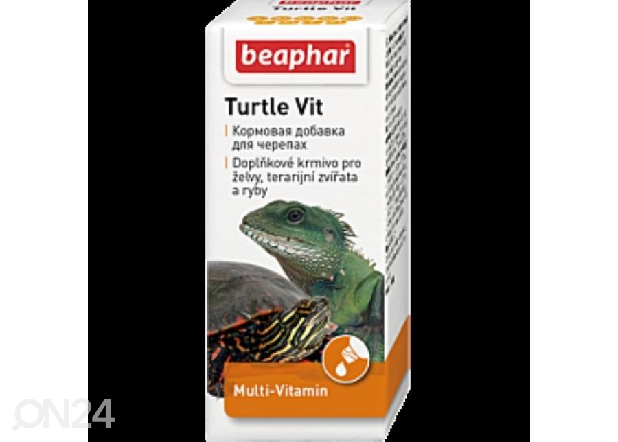 Кормовая добавка Beaphar Turtle Мультивитамин 20 мл увеличить