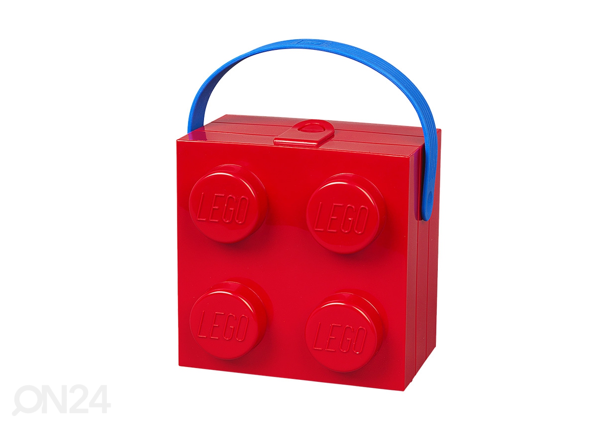 Коробка для хранения с ручкой LEGO 4 увеличить