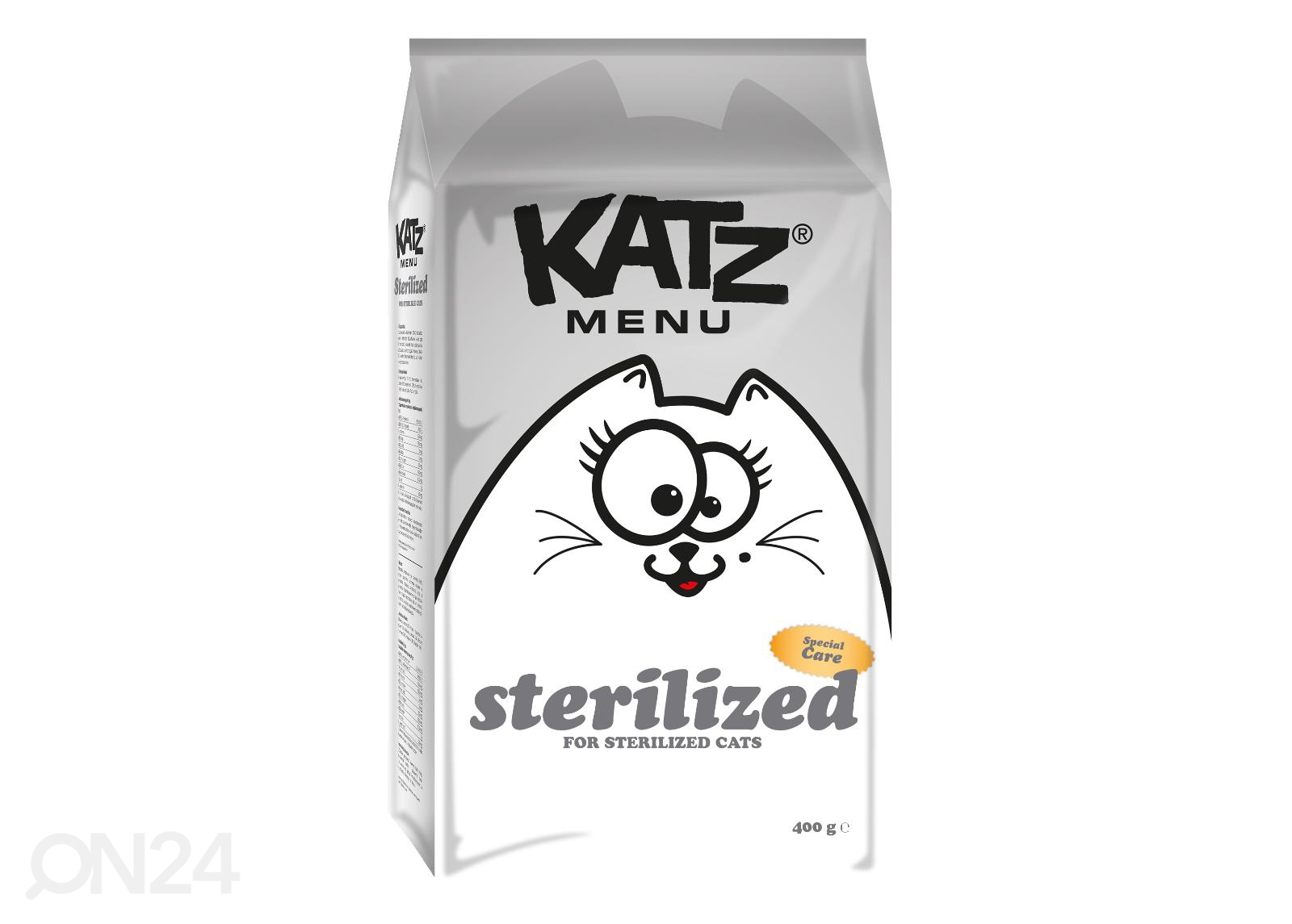 Кошачий корм Katz Menu Sterilized 400 г увеличить