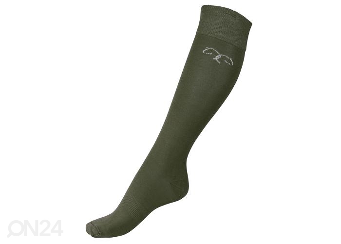 Красивые мягкие носки для наездника bamboo 42-46 темно-зеленый цвет увеличить