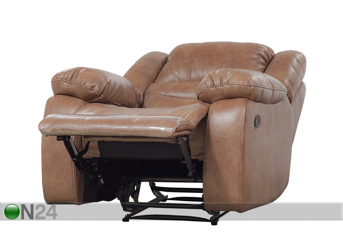 Кресло Relax2, светло-коричневая кожа увеличить