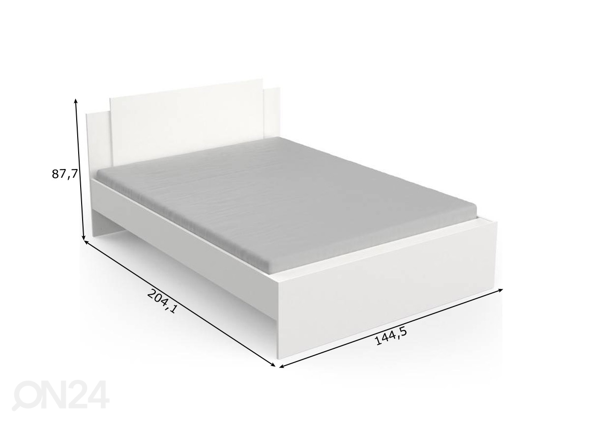 Кровать Life 140x190/200 cm увеличить размеры