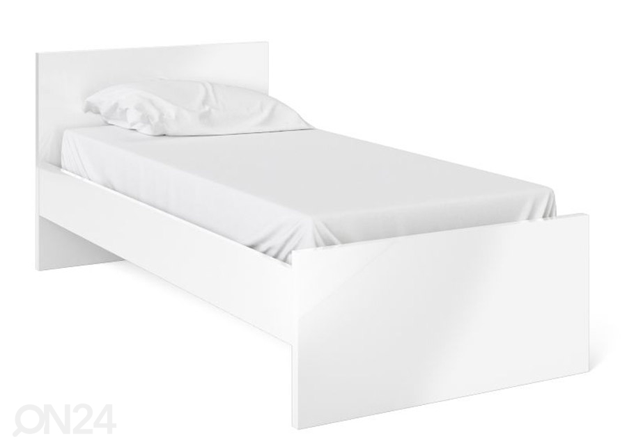 Кровать Naia 90x190 cm, белый глянцевый увеличить