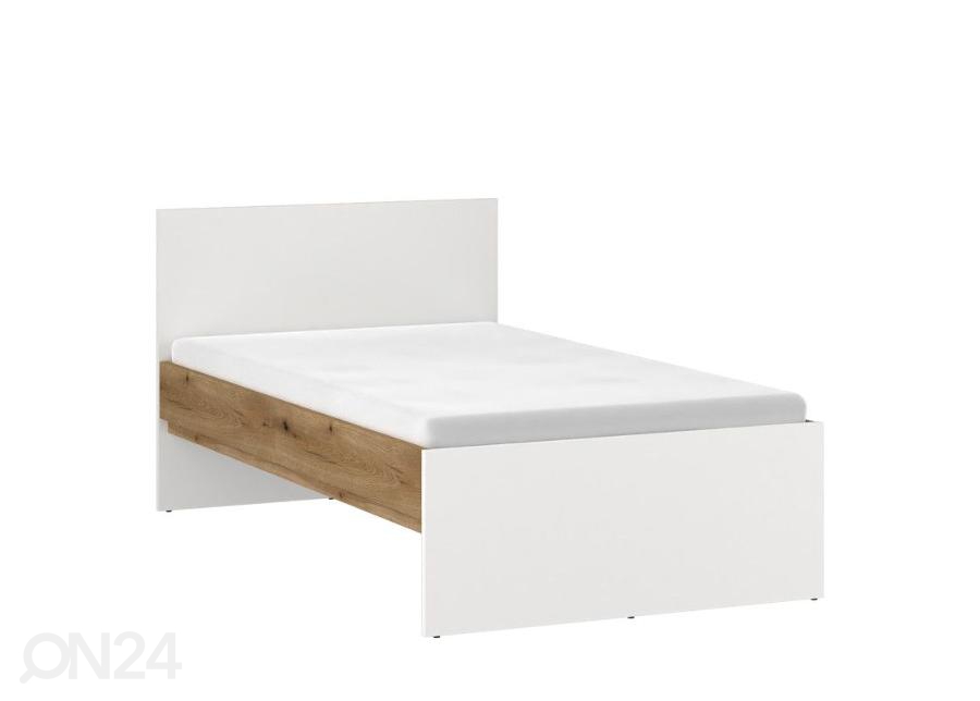 Кровать Ricko 90x200 cm, белый/дуб увеличить