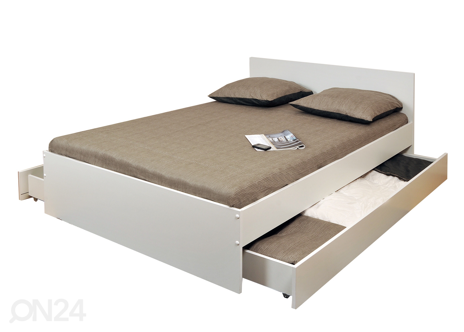 Кровать с двумя ящиками Oslo 160x200 cm увеличить