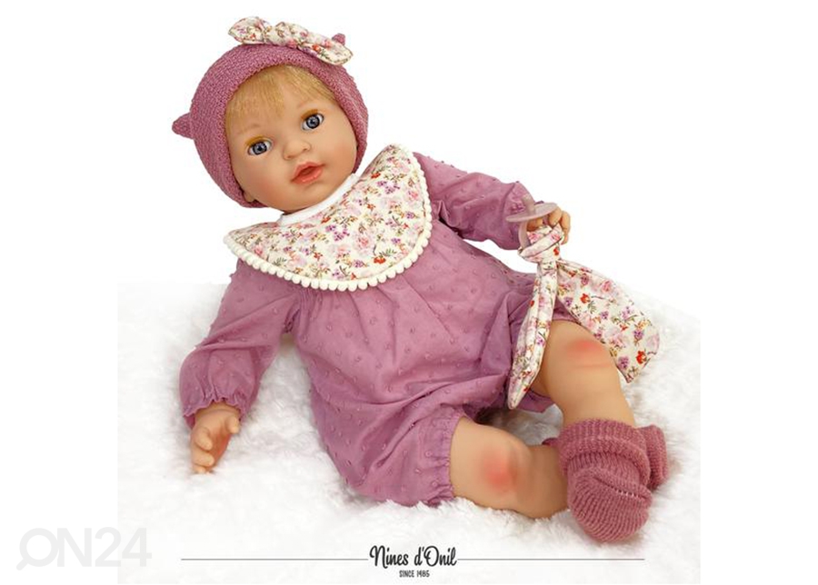 Кукла Nines с волосами Noa 45 см, розовая увеличить