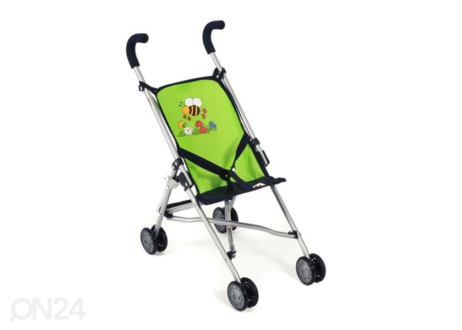 Кукольная коляска Roma зеленого цвета увеличить