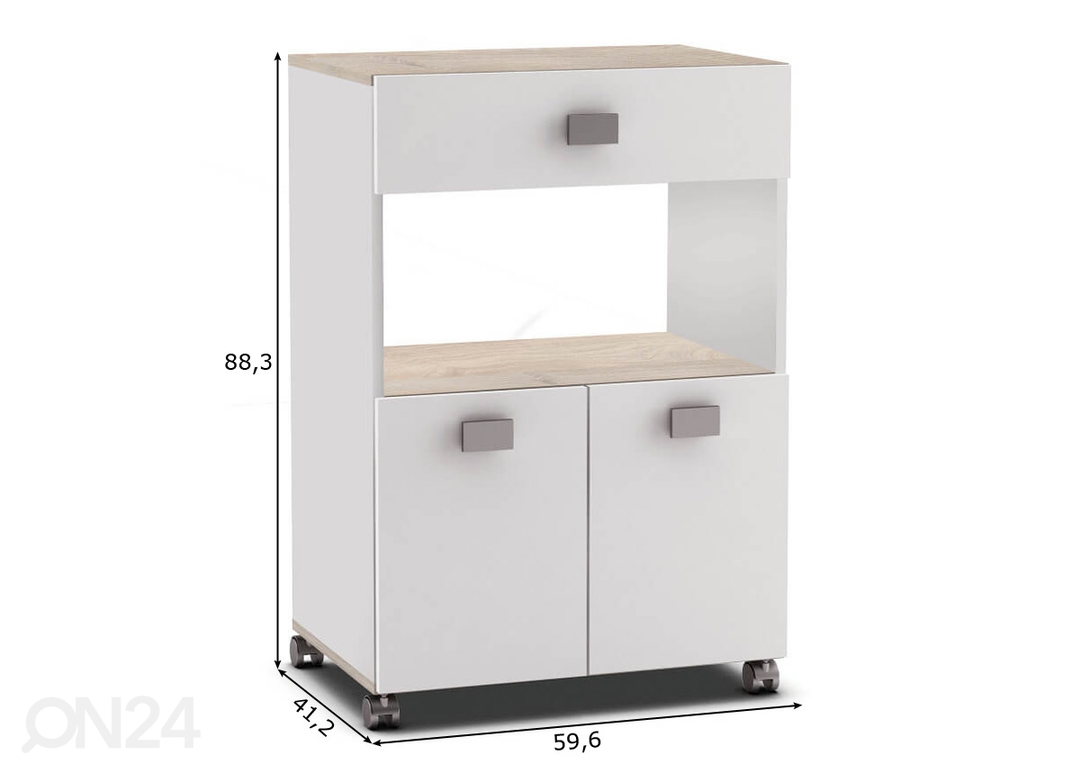 Кухонный шкаф Romarin 59,6 cm увеличить размеры