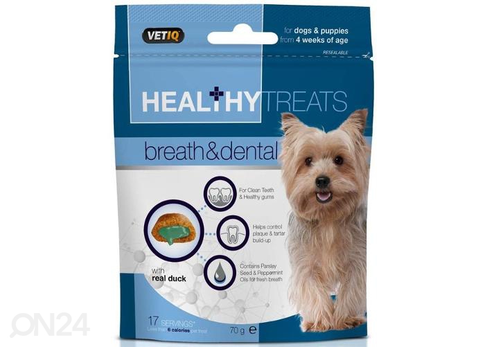 Лакомство для собак healthy treats breath&dental 70 г увеличить