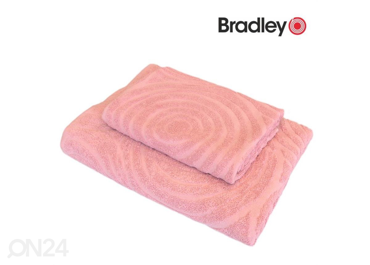 Махровое полотенце 70x140 cm розовое увеличить