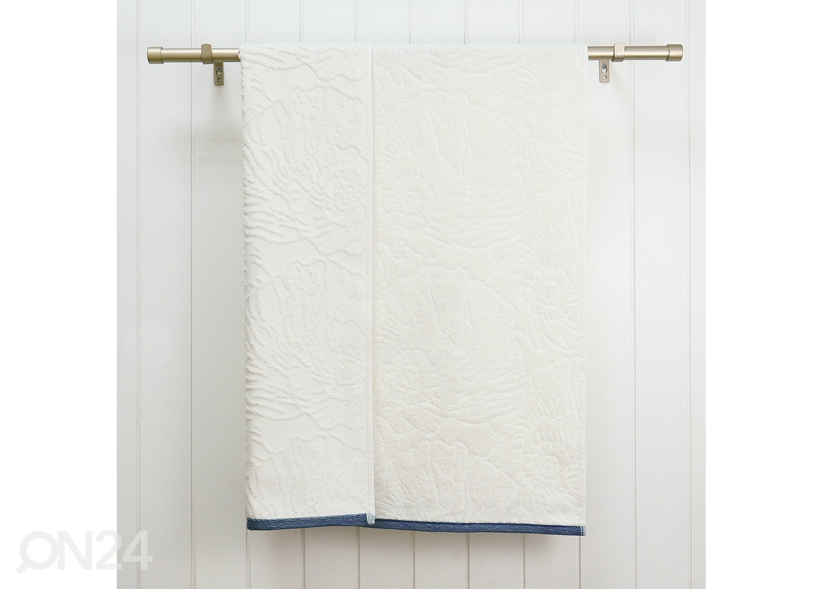 Махровое полотенце Seashell, белый 48x90 cm увеличить