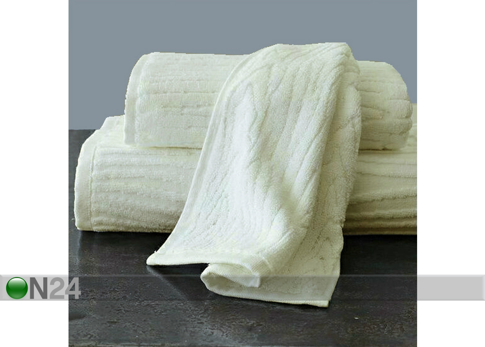 Махровое полотенце Wood, белый 48x90 cm увеличить