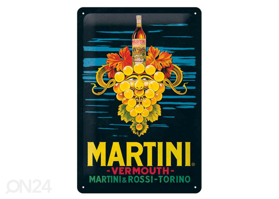 Металлический постер Martini - Vermouth Grapes 20x30 см увеличить