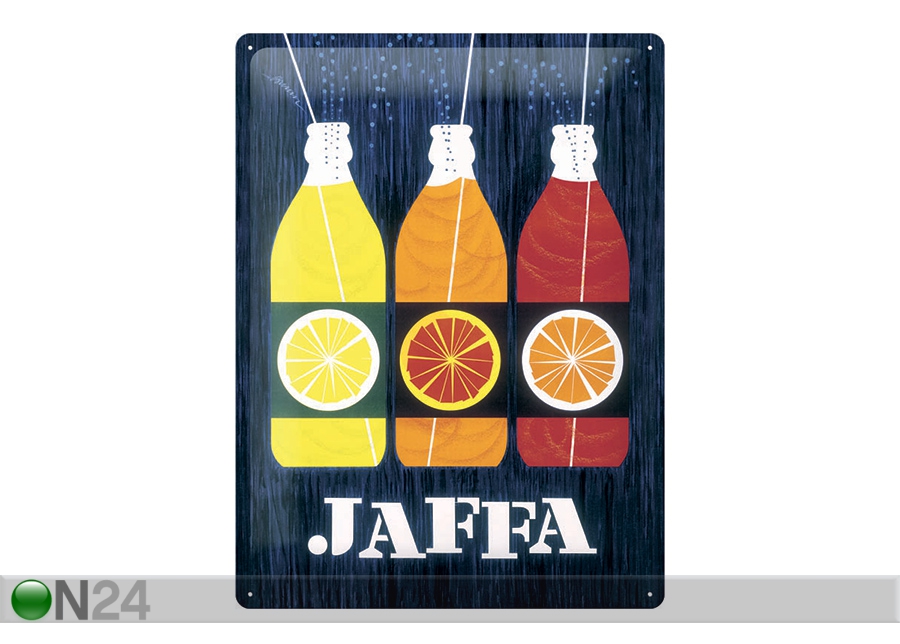 Металлический постер в ретро-стиле Jaffa 30x40 см увеличить